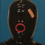 latex black blue hurts