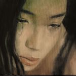 portret of young asian woman